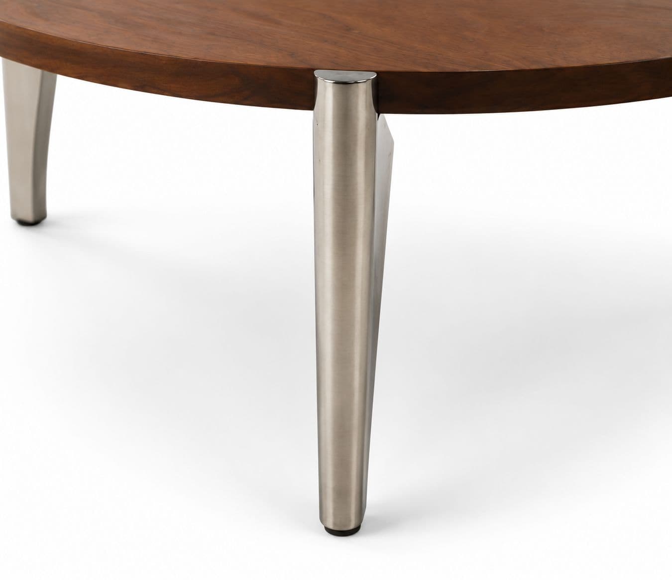 Image 3 for A77 Black Center Table Wooden Top With Metal Legs (HYD OTD)