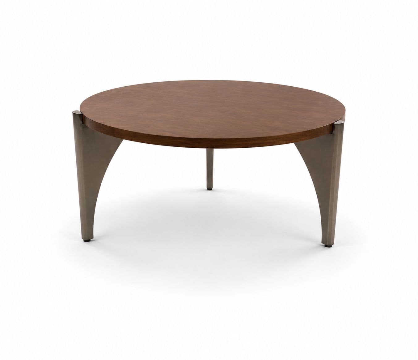 Image 6 for A77 Black Center Table Wooden Top With Metal Legs (HYD OTD)