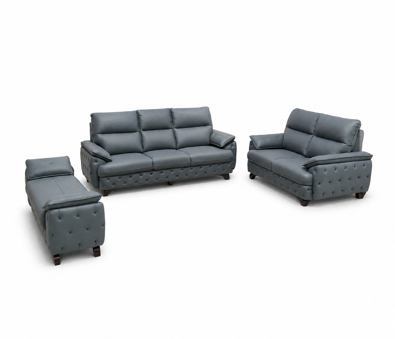 Image 4 for Rome Sofa Set 3+2+D With Suede Fabric Contemporary Sofa 3+2 Seater Suede Fabric