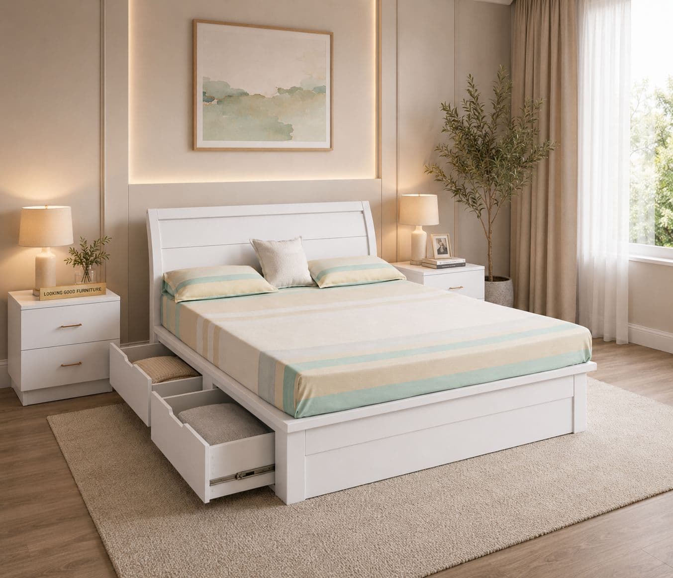 Image 1 for 17009 Bedroom Set (WF)