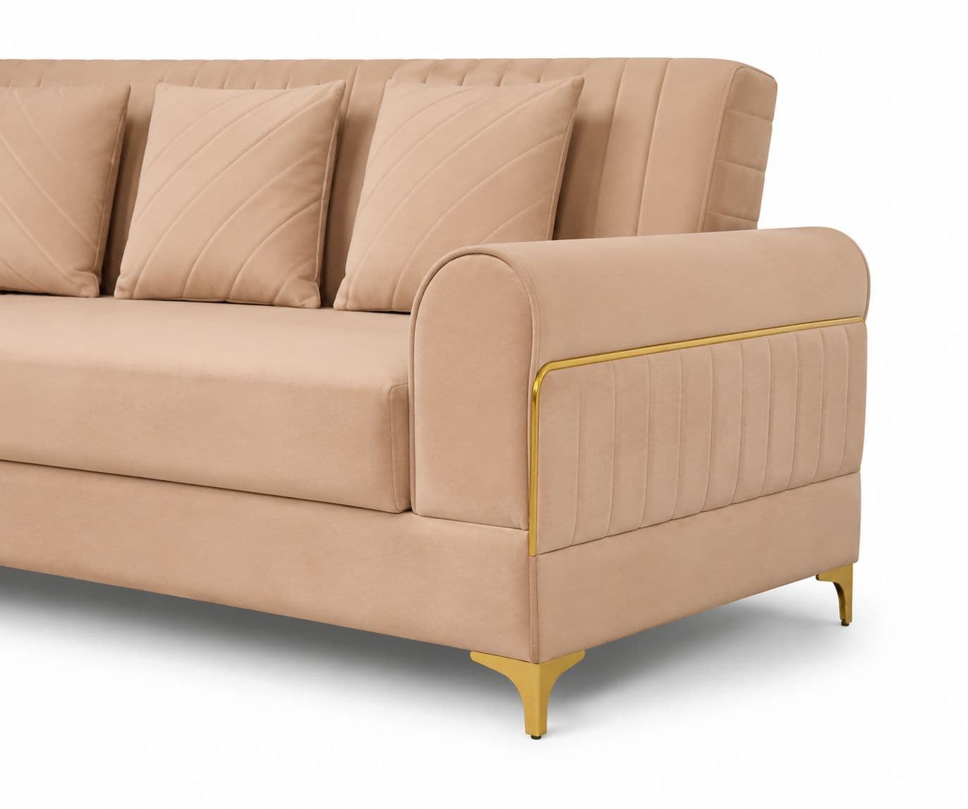 Image 7 for Auro Sofa 3+C+2+Center Table +02 Number Puffy With Microsudi (BTM)(BWD)(HYD)