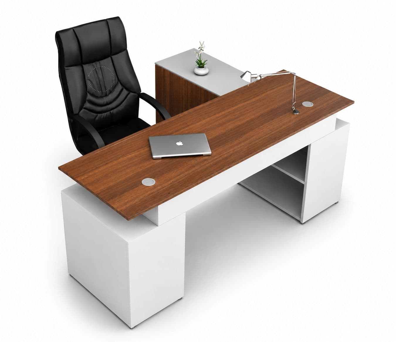 Image 5 for Siena L shape Modular Office Table with Storage