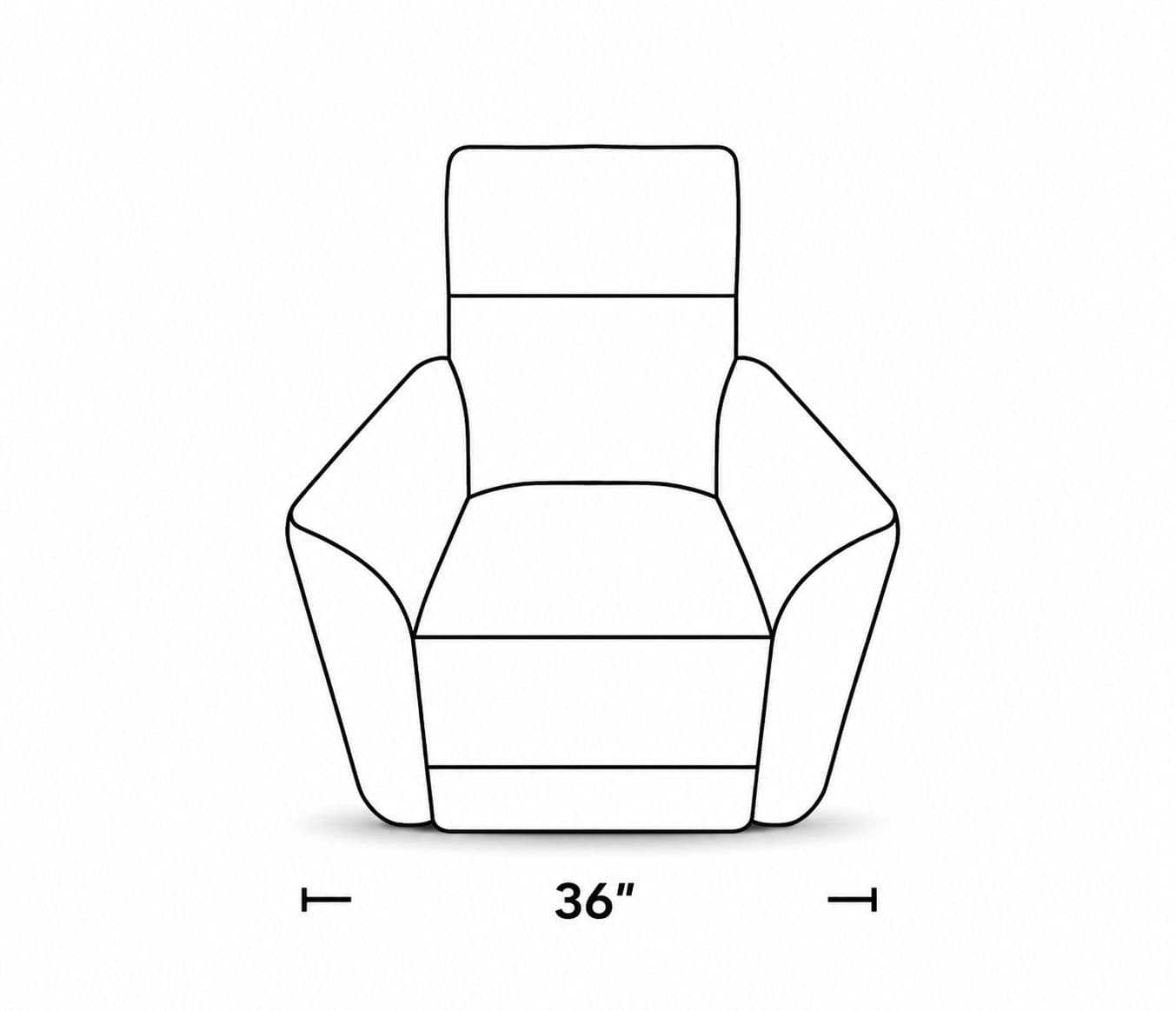 Image 8 for Manwah UK70859TZ Single Seater Power Recliner