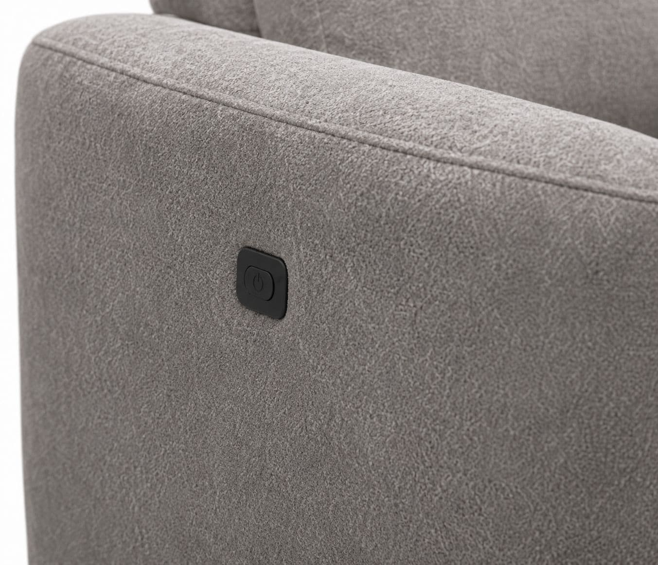 Image 4 for Manwah 80578M L-Shape Power Recliner Fabric