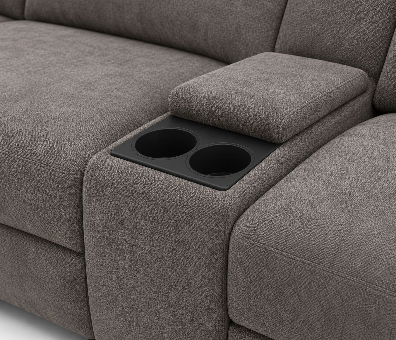 Image 5 for Manwah 80578M L-Shape Power Recliner Fabric
