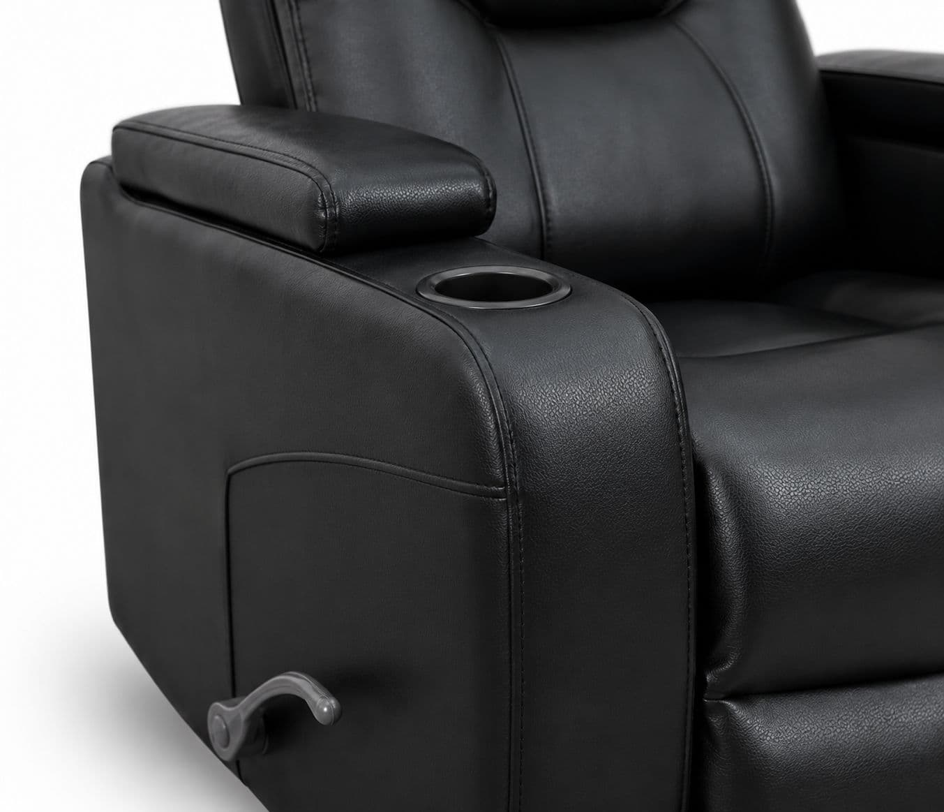 Image 4 for Manwah KX929M Single Seater Swivel Recliner Fabric