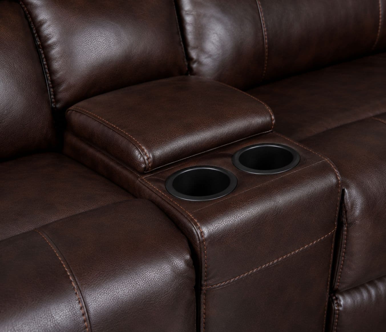 Image 5 for Manwah U70675HM L-Shape Power Recliner Leather