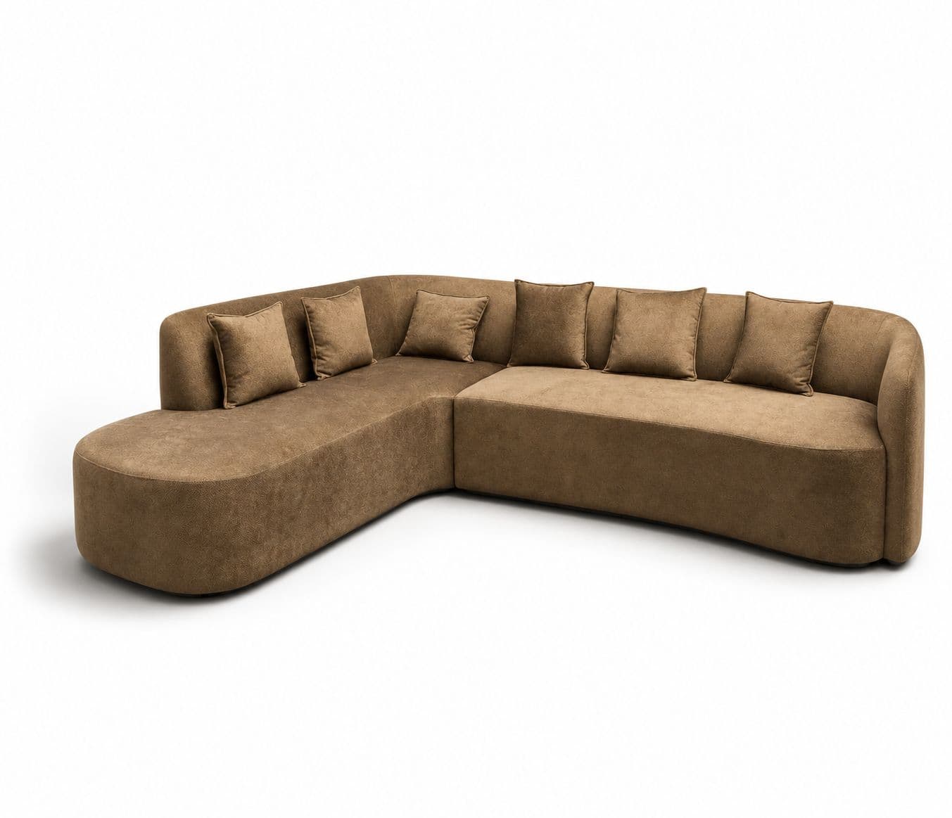 Image 7 for Catalouge Desgin Sofa Set Pine Wood Frames Boucle Fabric (HYD)