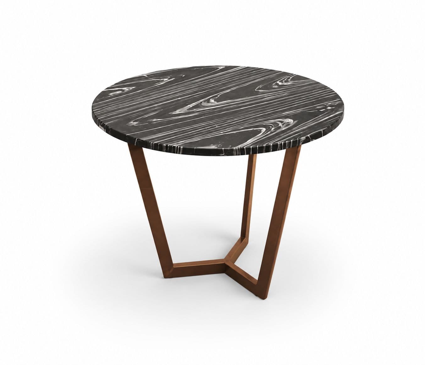 Image 3 for E154 Rose Gold Corner Table (HYD OTD)