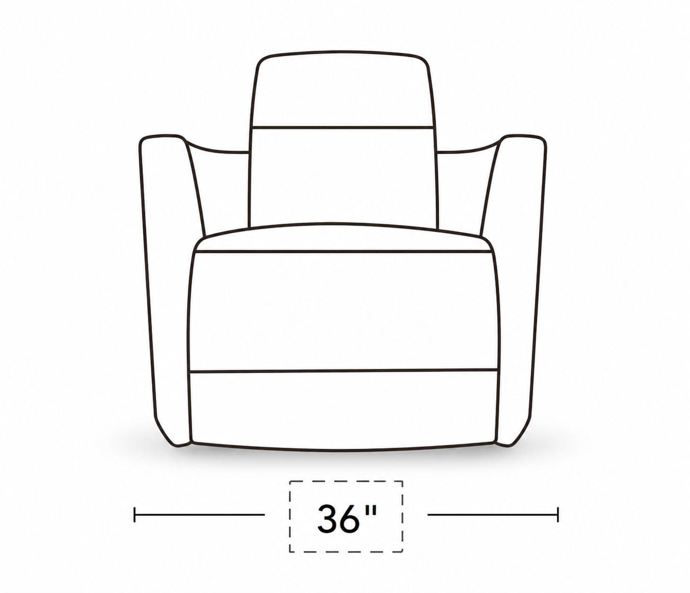 Image 7 for Manwah K70227M Single Seater Power Recliner Fabric (WH)