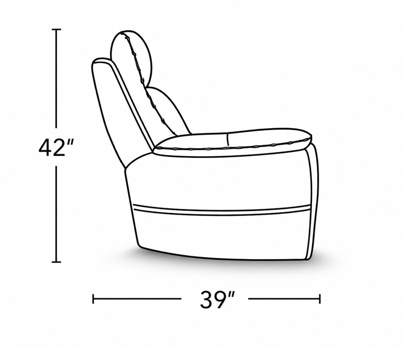 Image 7 for Manwah K70927BM Single Seater Lift Chair Power Recliner Fabric