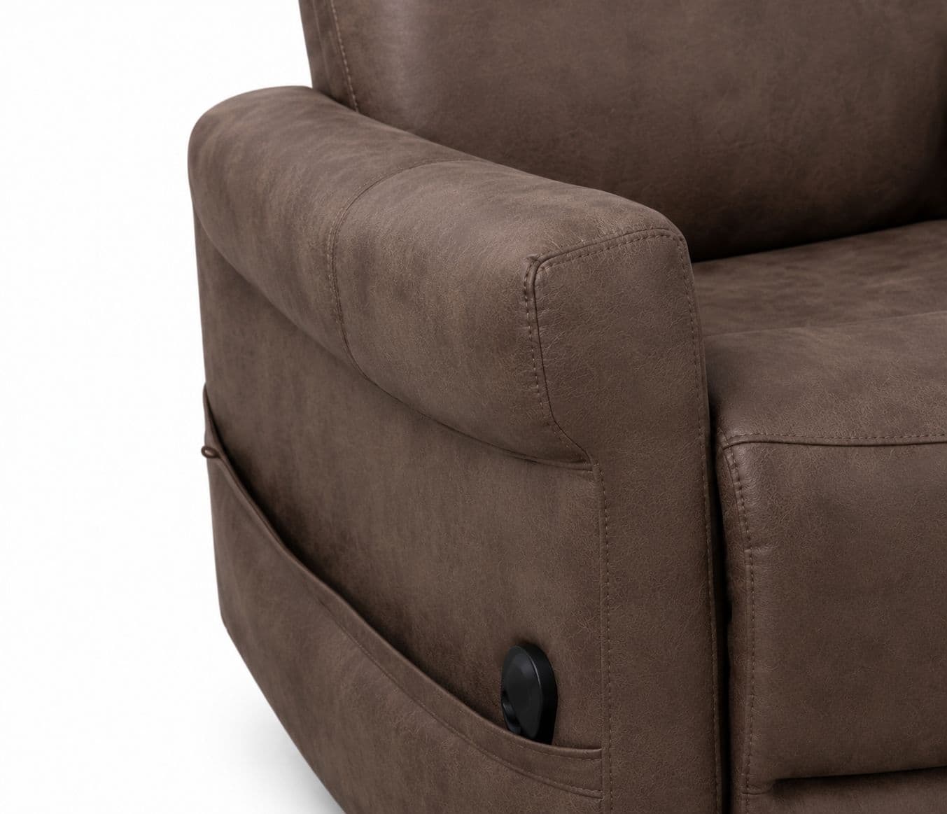 Image 3 for Manwah K70876M Single Seater Lift Chair Power Recliner Fabric