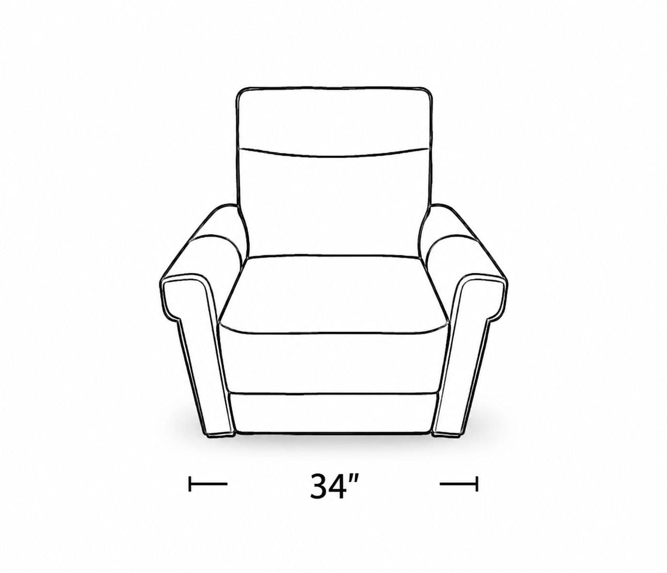 Image 8 for Manwah K70876M Single Seater Lift Chair Power Recliner Fabric