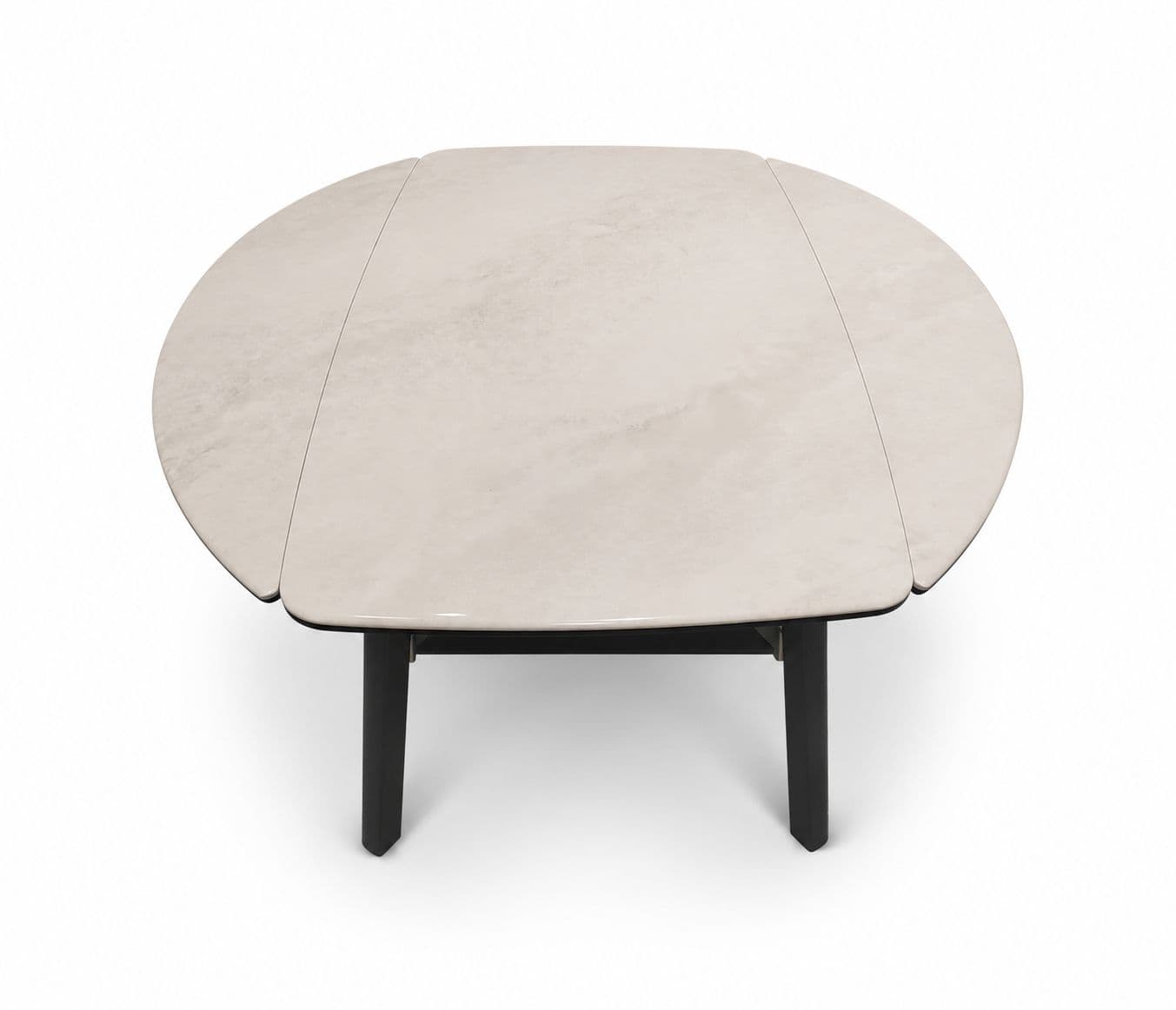 Image 9 for Dining Table 690/79+DC 79 1+4 Seater With Marble Top And Metal Legs (HYD)