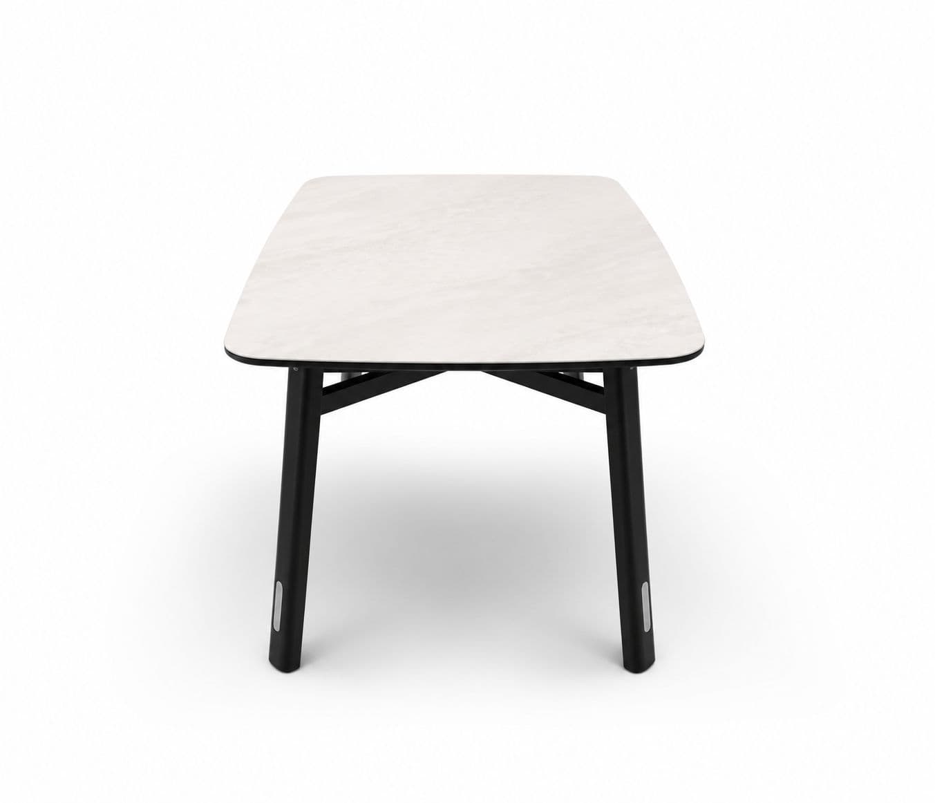 Image 13 for Dining Table 690/79+DC 79 1+4 Seater With Marble Top And Metal Legs (HYD)