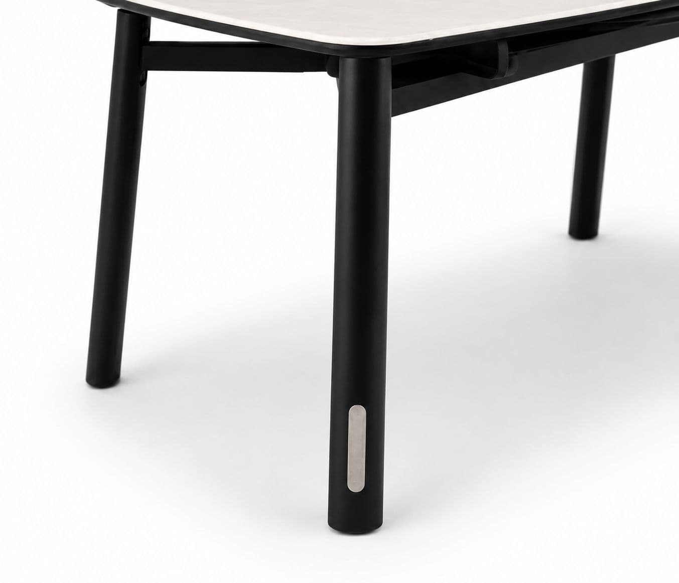 Image 8 for Dining Table 690/79+DC 79 1+4 Seater With Marble Top And Metal Legs (HYD)