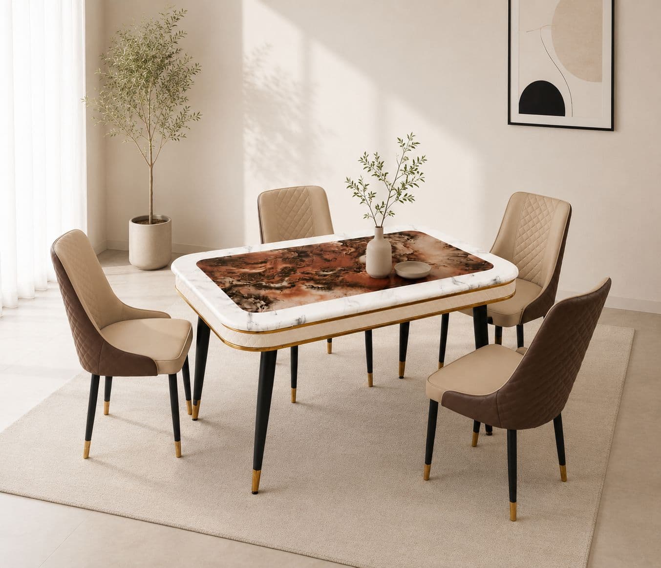 Image 1 for Imported Dining Set-C140-275-3 Table/Y10 Chair