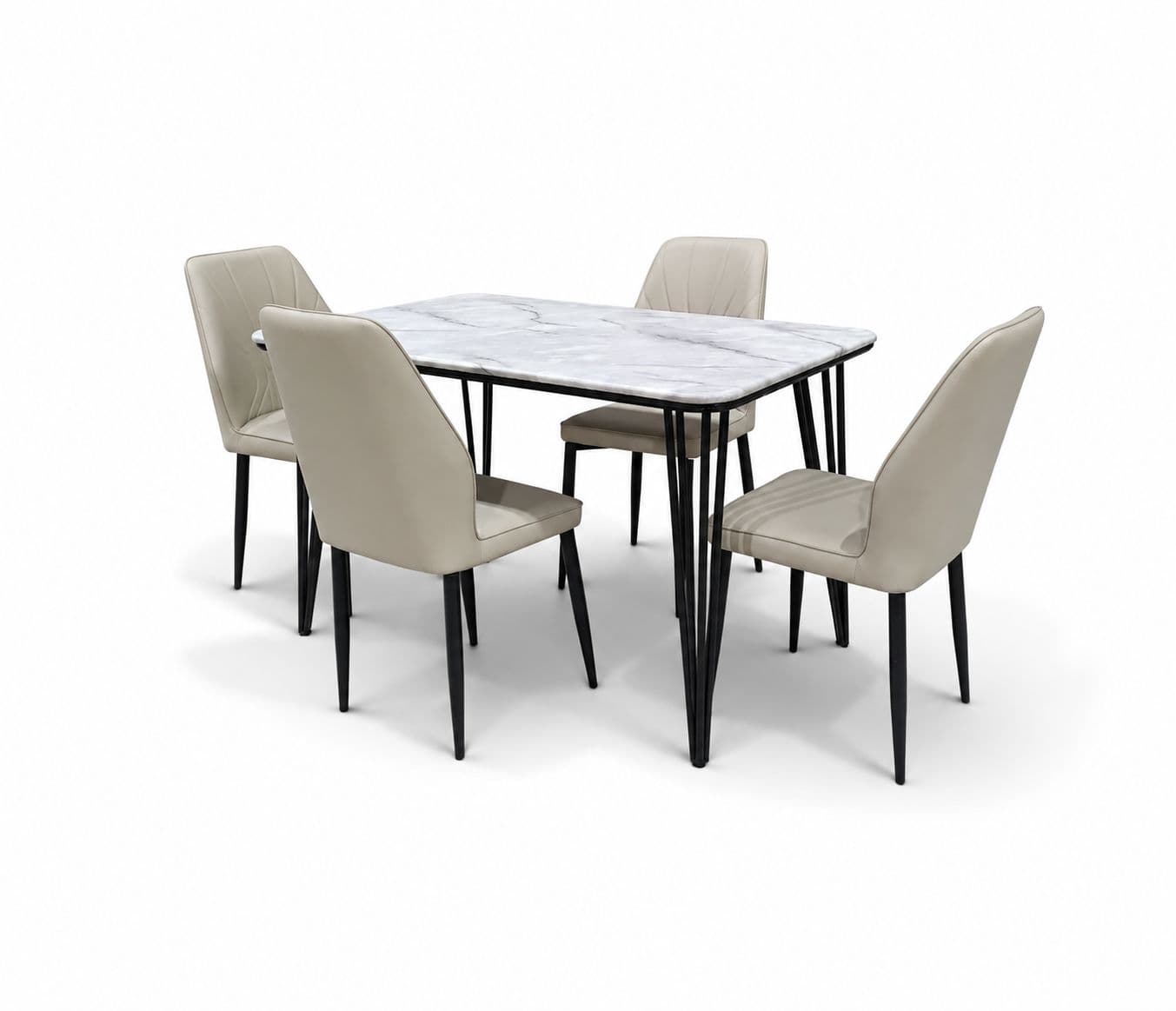Image 6 for P132-9631 Table/172 Chair Full Coffee (BTM)