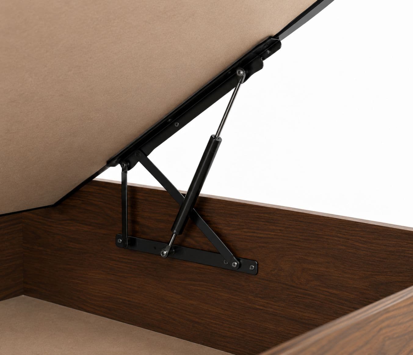 Image 8 for Vienna Hydraulic Bed-King Sheesham Wood (WI)