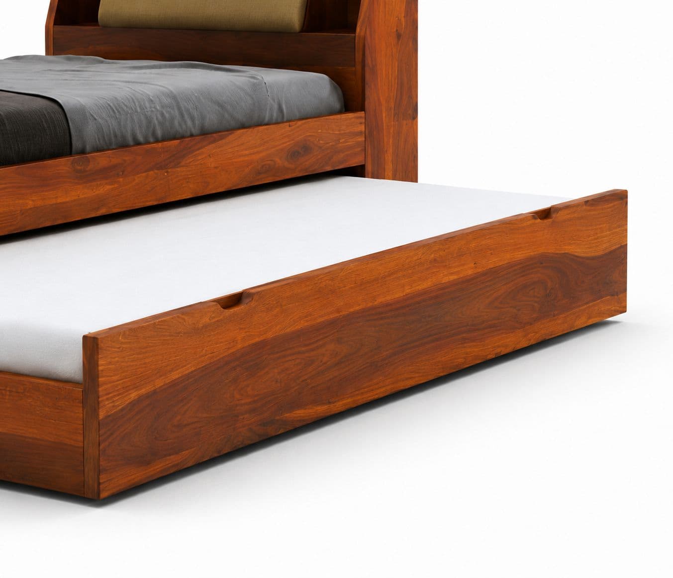 Image 5 for Amaya Trundle Bed Sheesham Wood (WI)