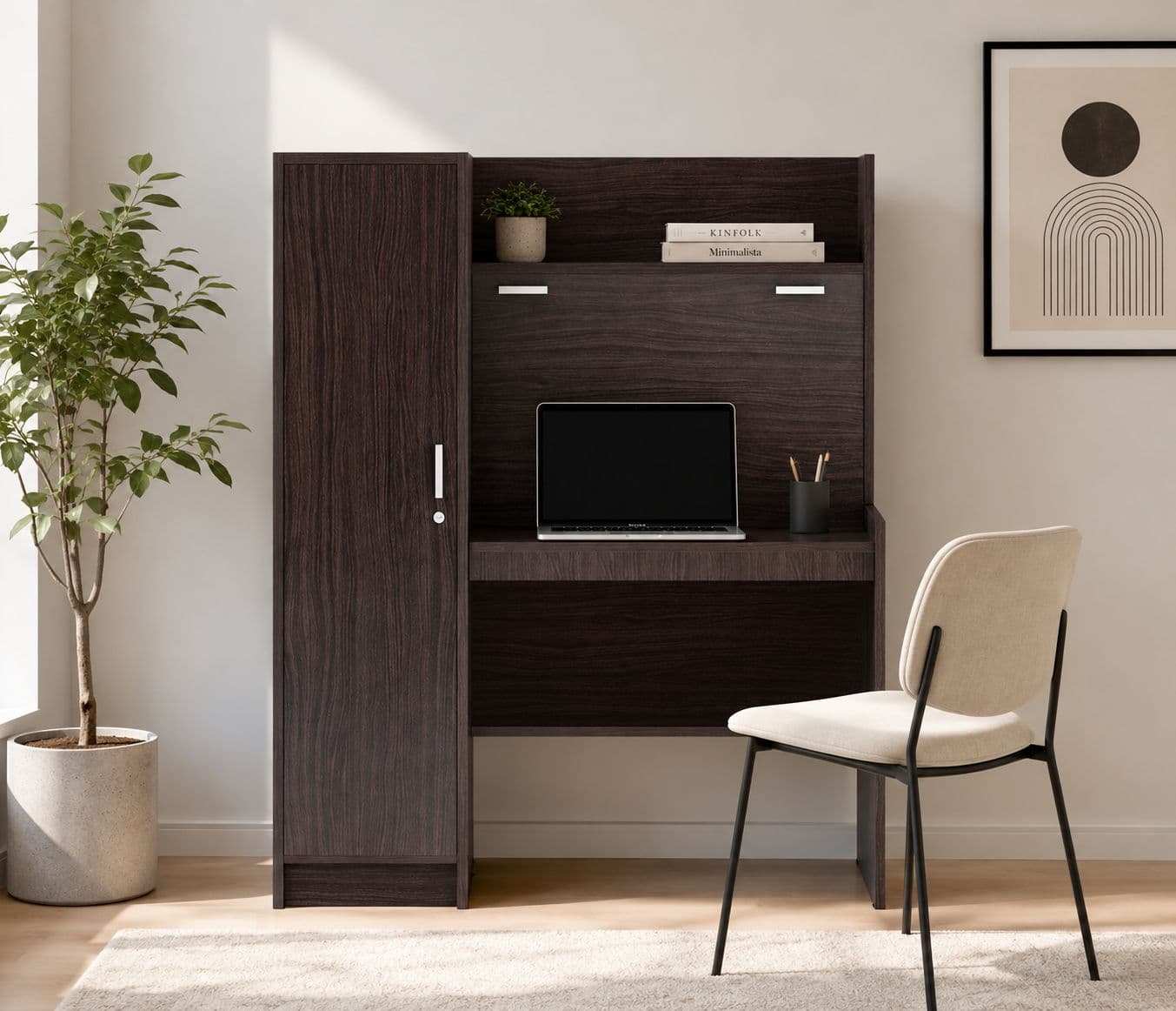 Image 1 for Enso Study Table Sheesham Wood (WI)