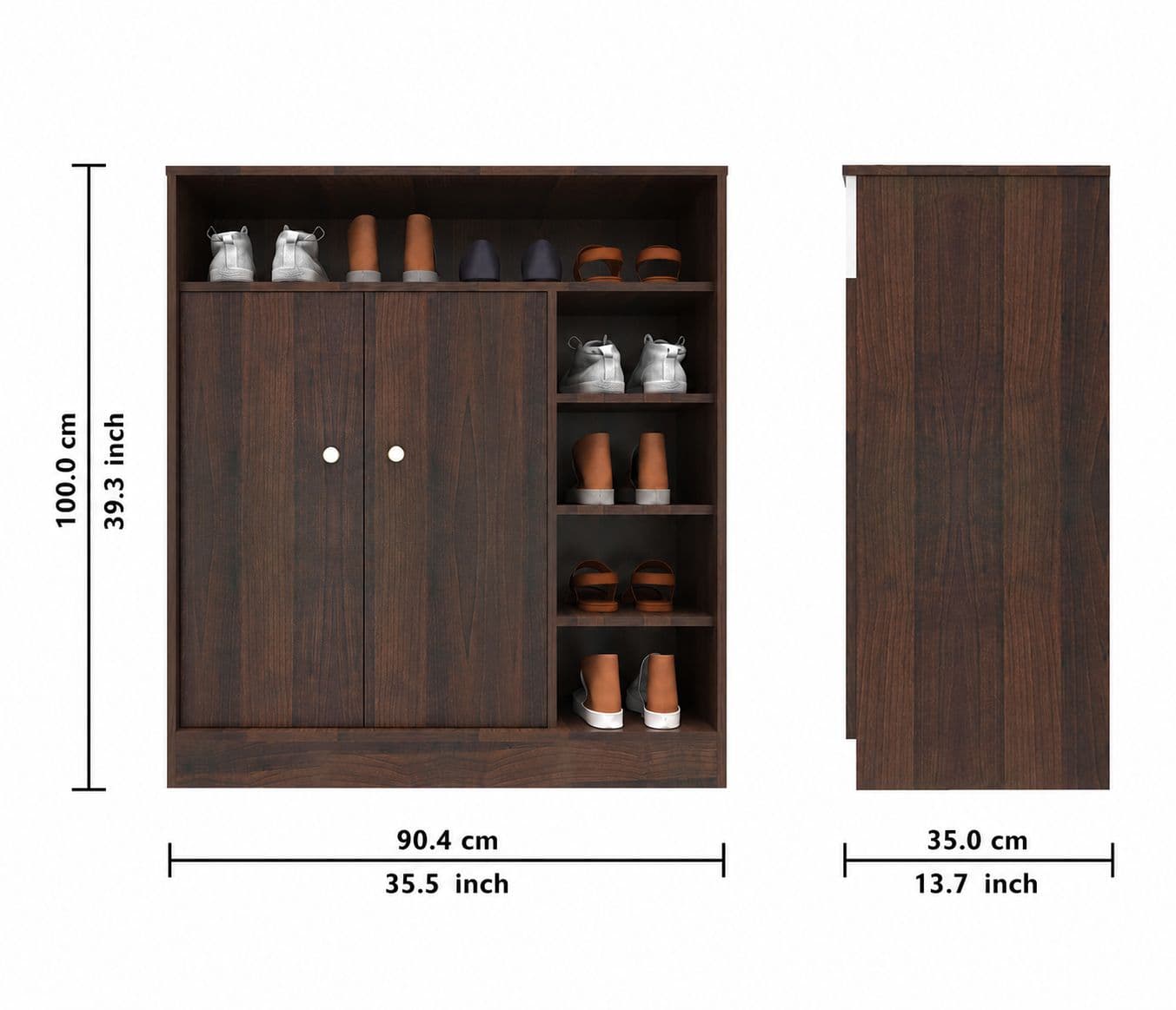 Image 7 for Opal Shoe Rack Sheesham Wood (WI)