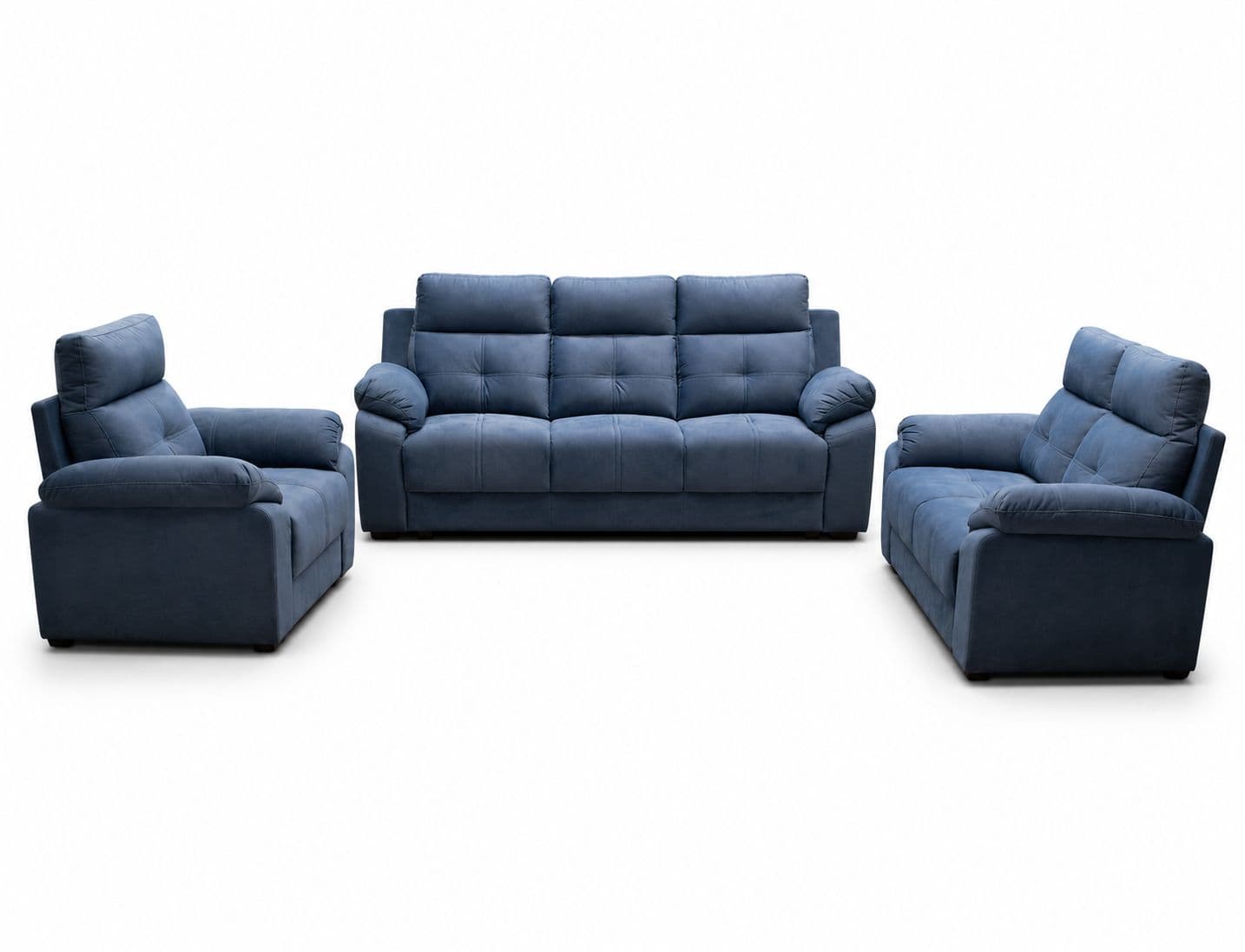 Image 3 for Atlas 3+2+1 Seater Velvet Suede (KORA)