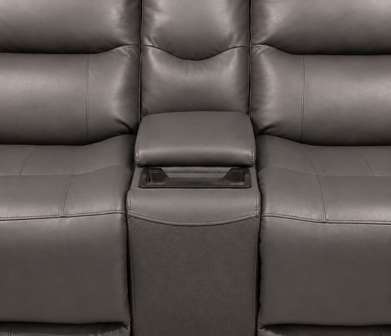 Image 6 for Manwah U71191M 2 Seater Dual Motor Recliner Body Touch Leather (KORA)