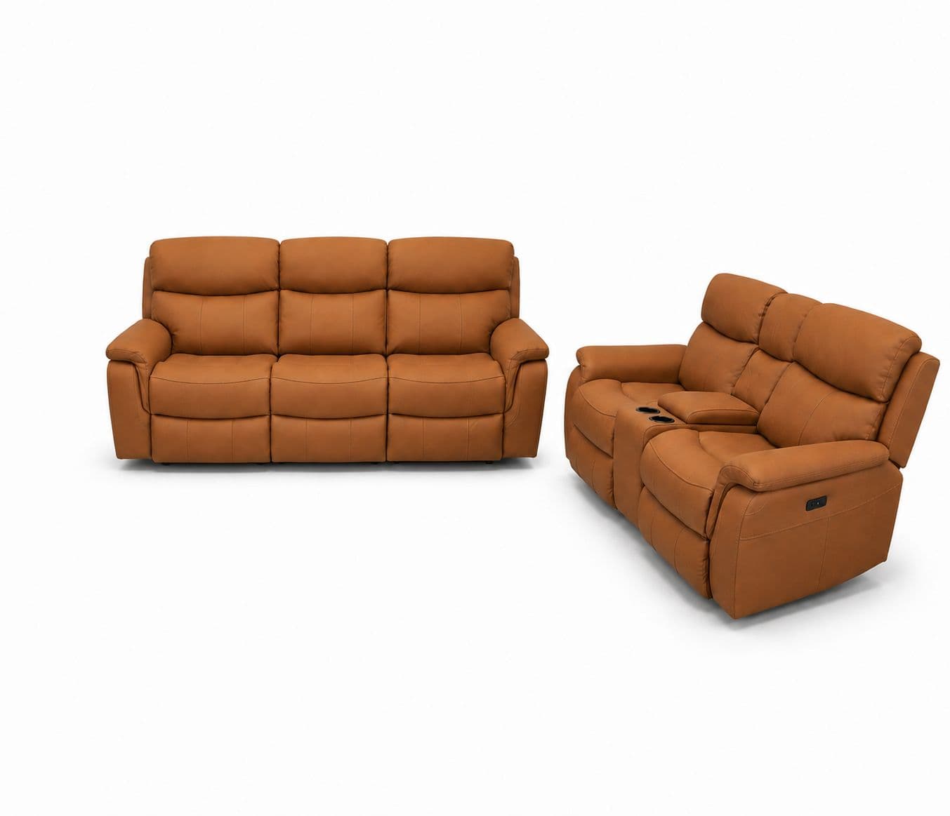 Image 2 for UXW9020M Single Seater Power Recliner Leather (WH)