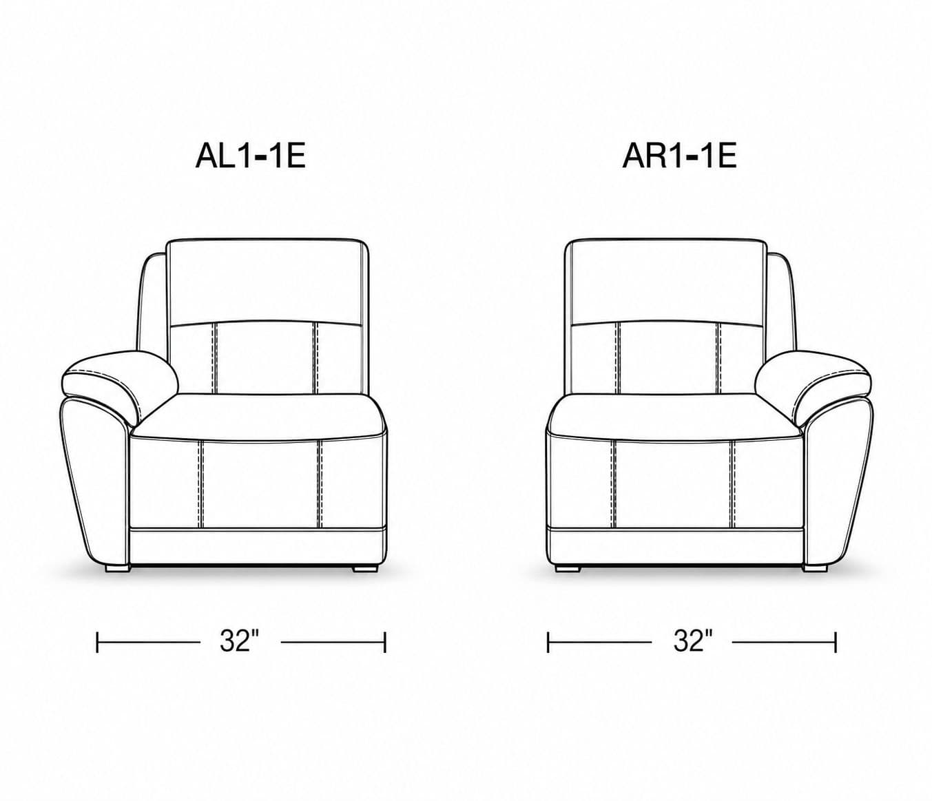 Image 22 for Manwah U70732M 3+2+1 Power Recliner Leather