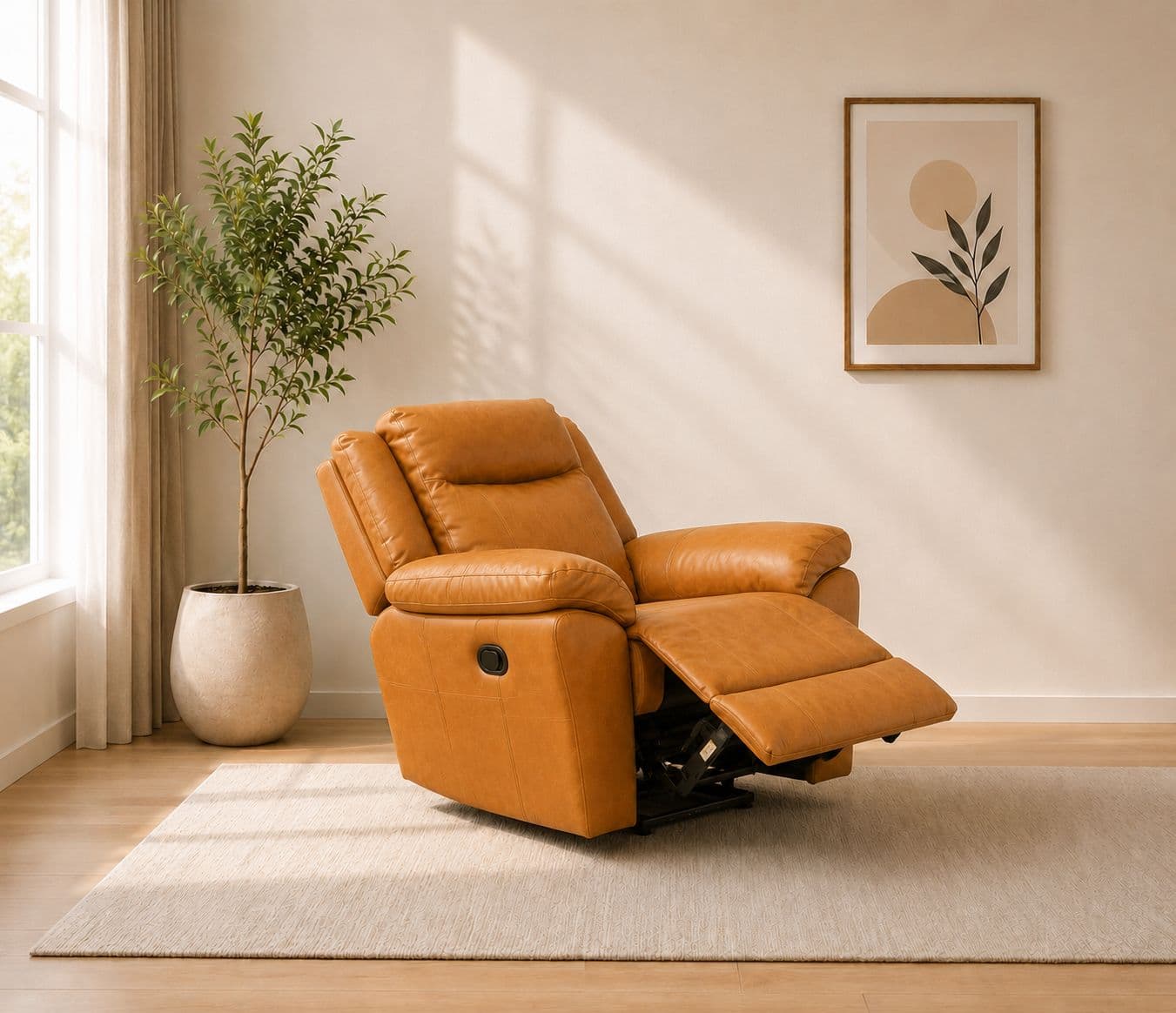 Image 1 for Manwah U70732M 3+2+1 Power Recliner Leather