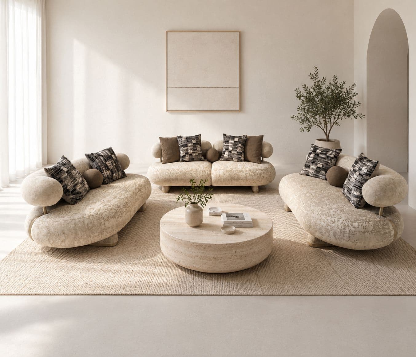 Monaco Sofa Set 3+2+2 (OWD)