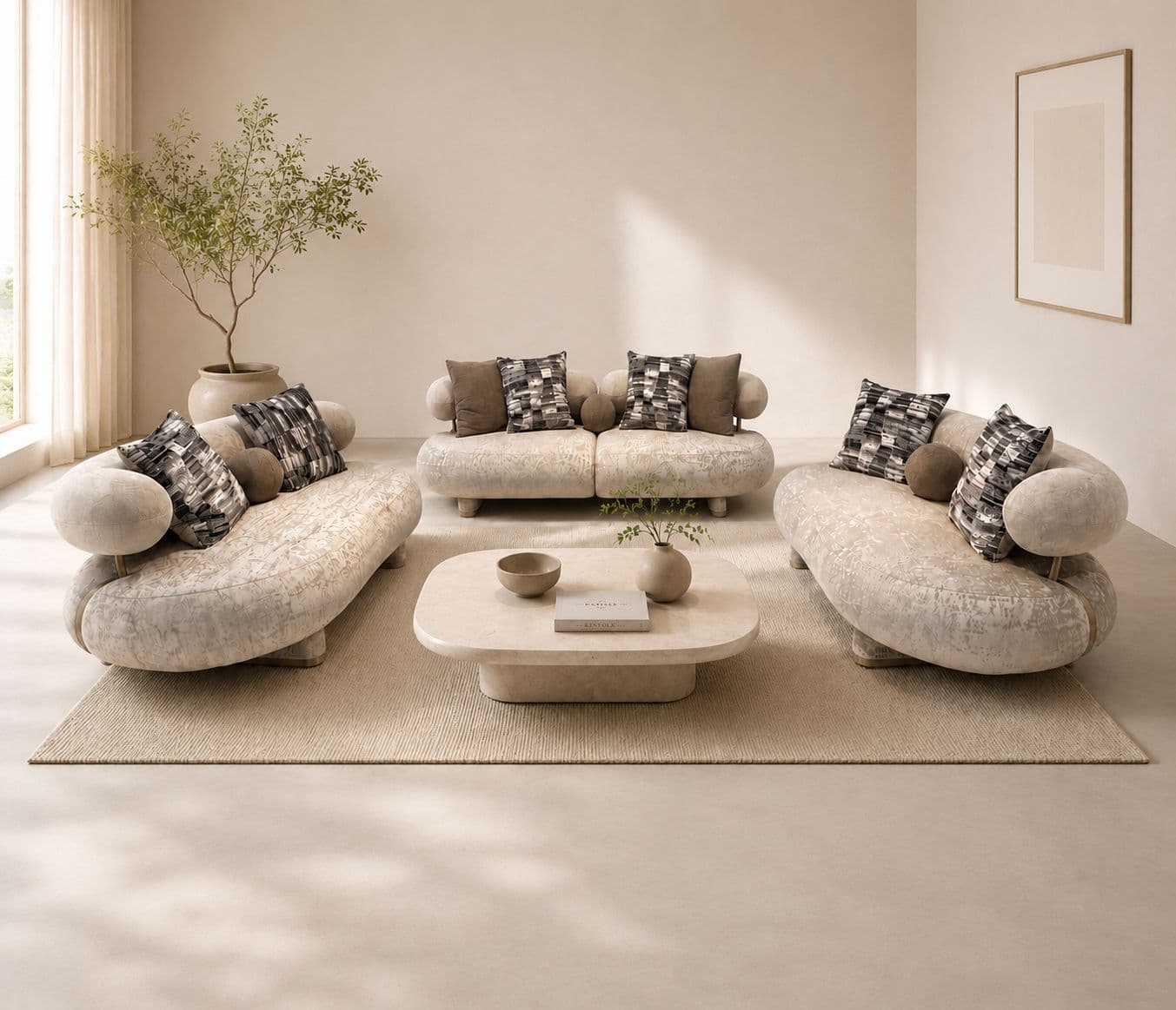 Image 2 for Monaco Sofa Set 3+2+2 (OWD)