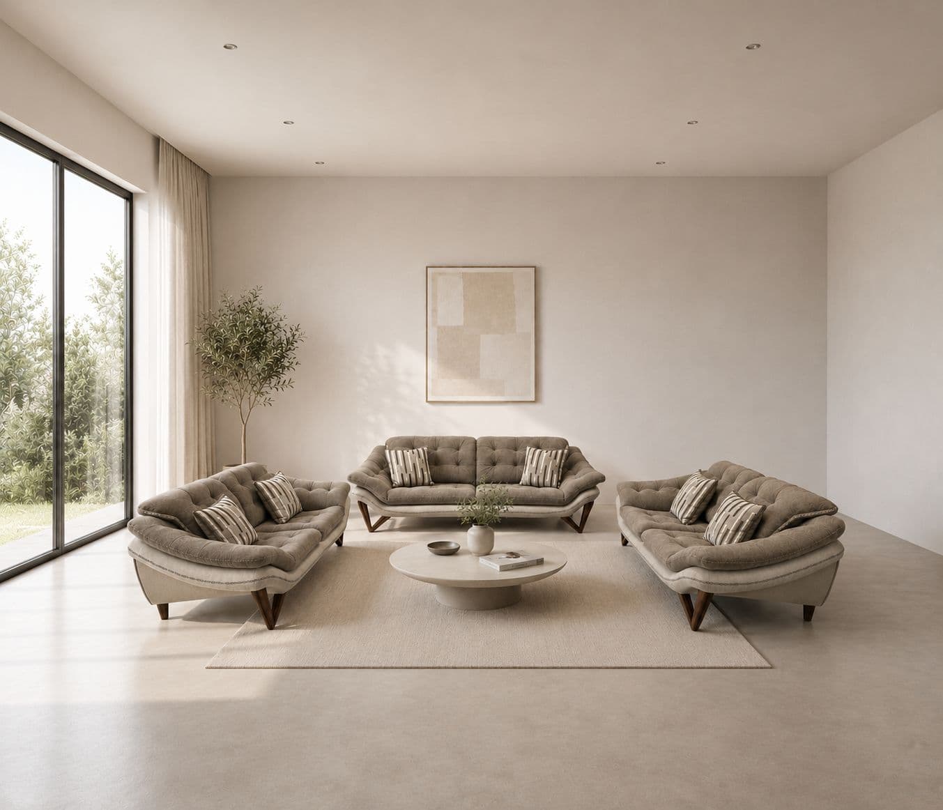 Image 2 for Milano Sofa Set 3+2+2 (OWD)