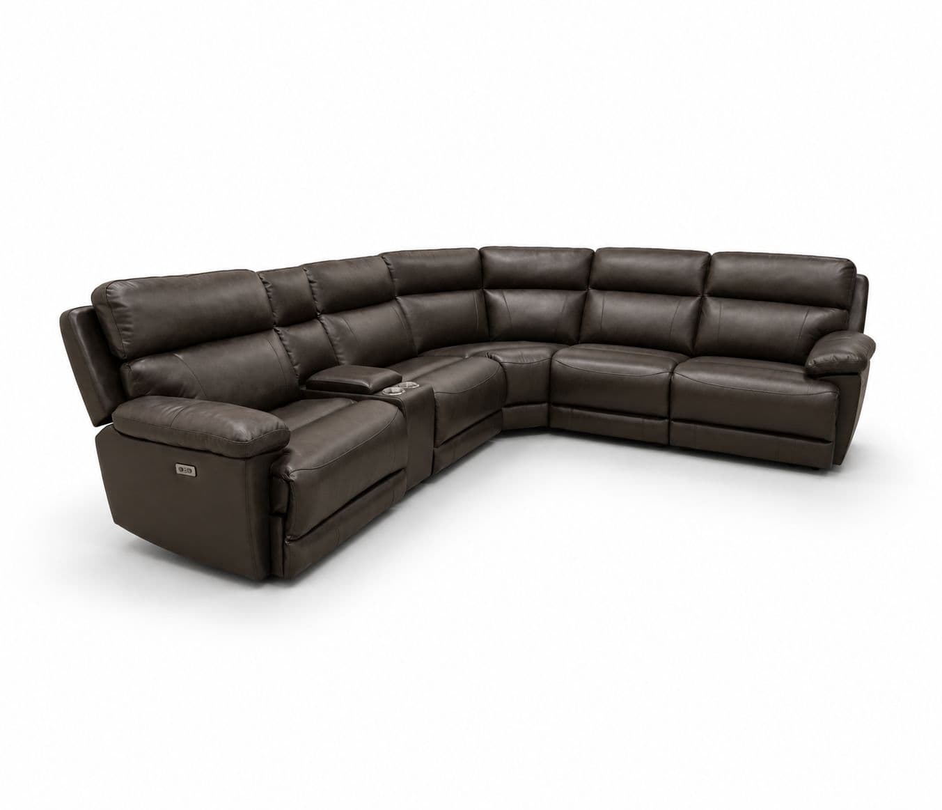 Image 23 for U70696M Corner Sofa with 3 Power Recliner Body Touch Pure Leather (KORA OTD)