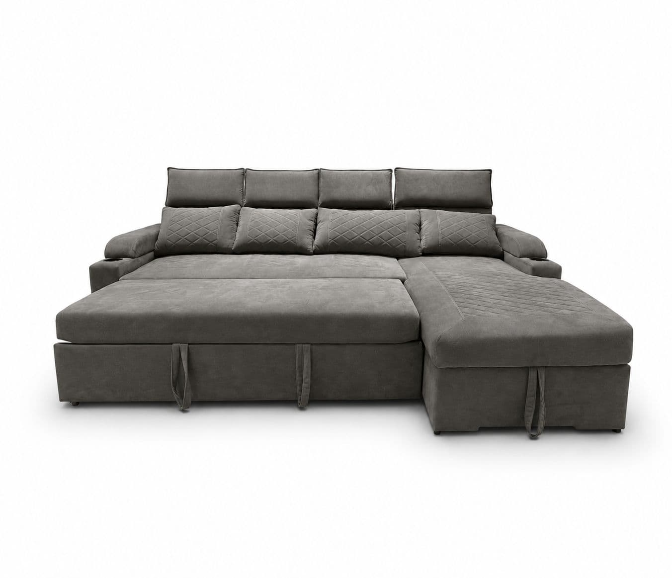 Image 6 for Dreamer 3+Lounger Sofa Cum Bed Storage Camden Textured Fabric (WF OTD)