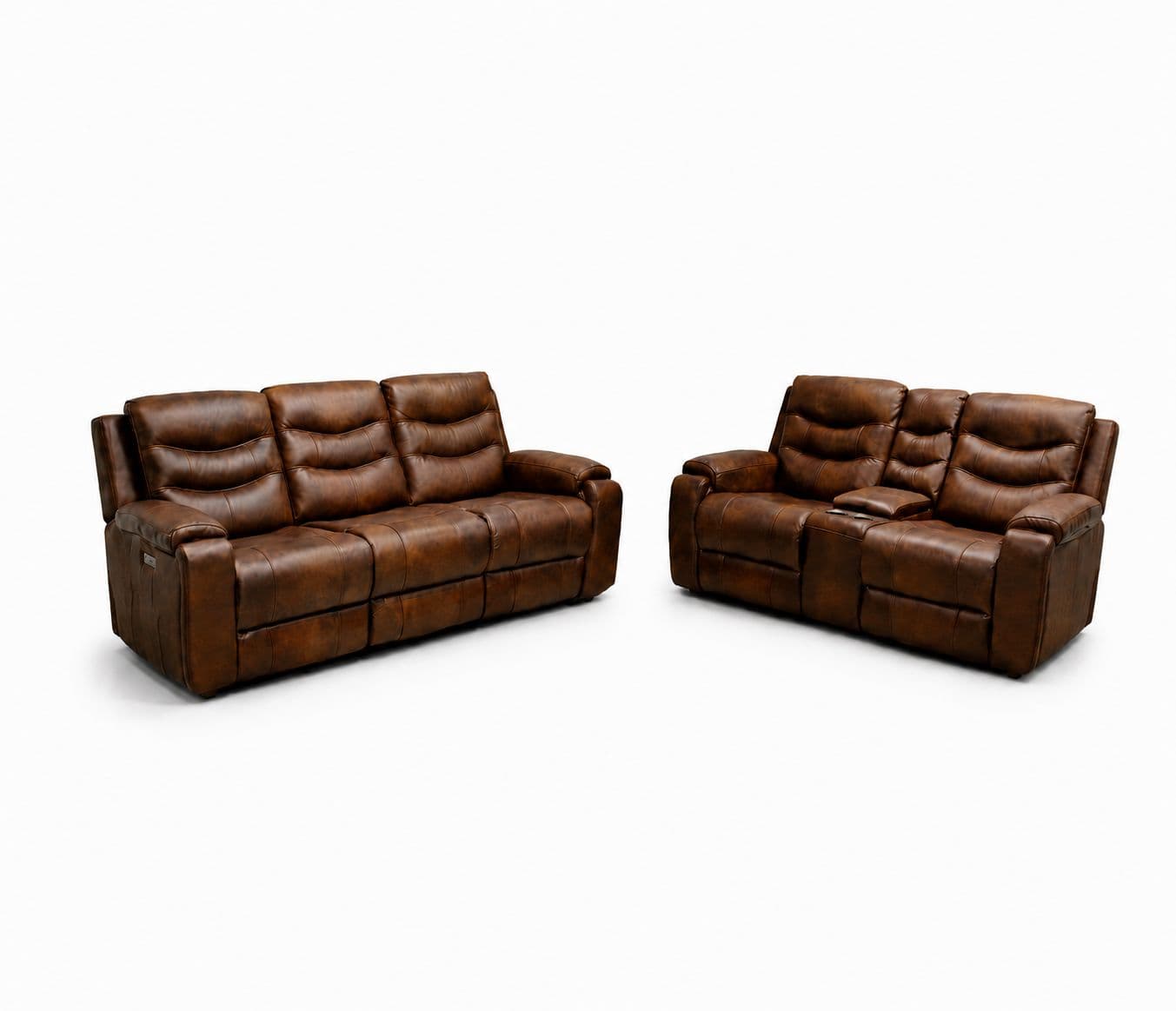 Image 2 for Manwah U70731HM 3+2+1 Power Recliner Leather