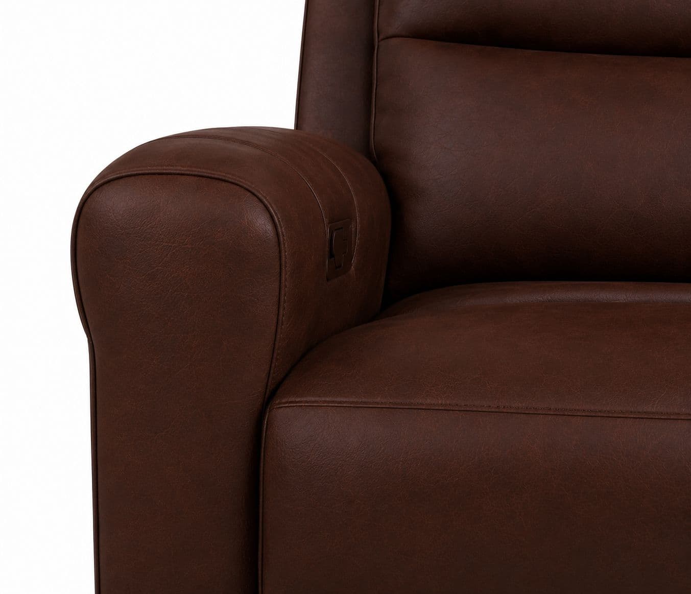 Image 12 for Manwah 71128M 3+2+1 Power Recliner Fabric