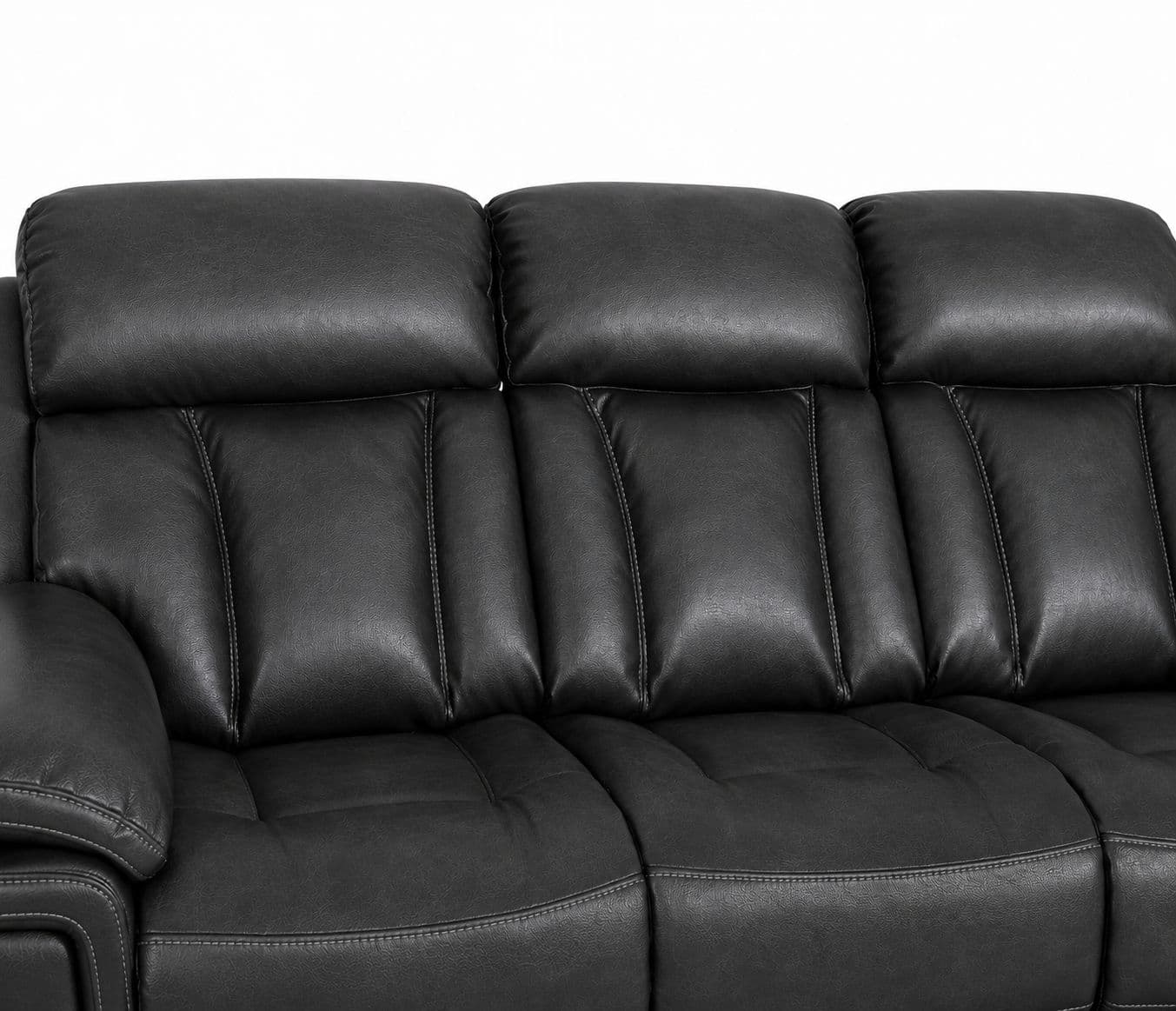Image 3 for Manwah XW9597M 3 Seater Power Recliner Fabric