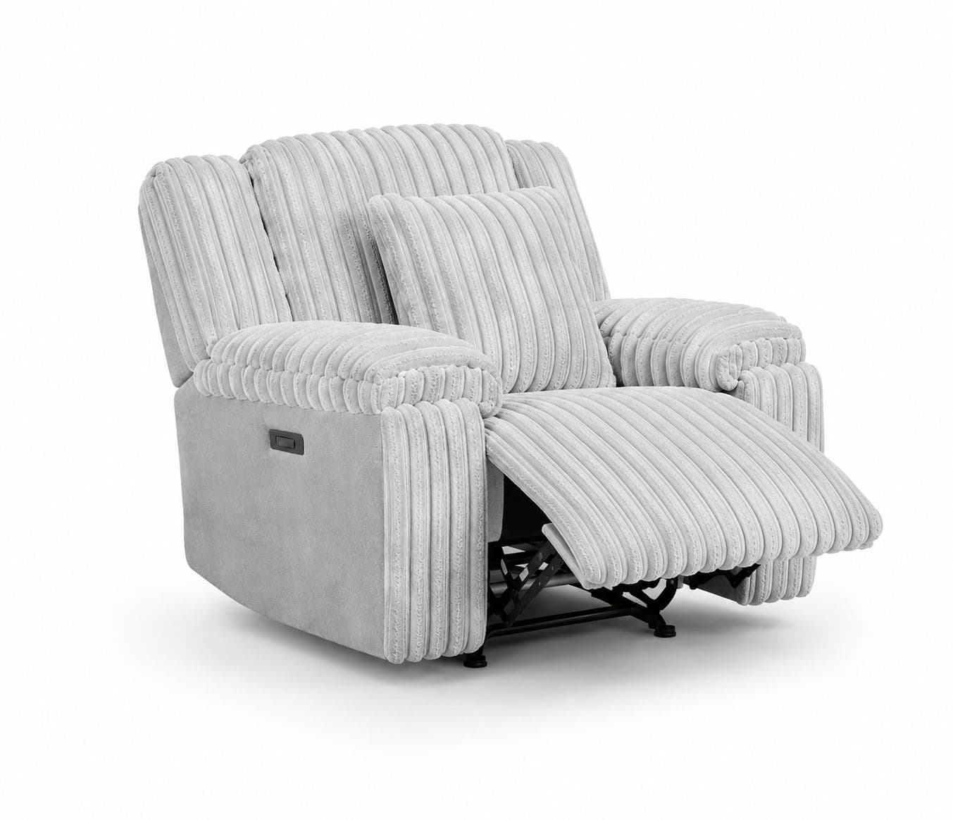 Image 3 for Manwah 70718HM 3+2+1 Power Recliner Fabric (EC)