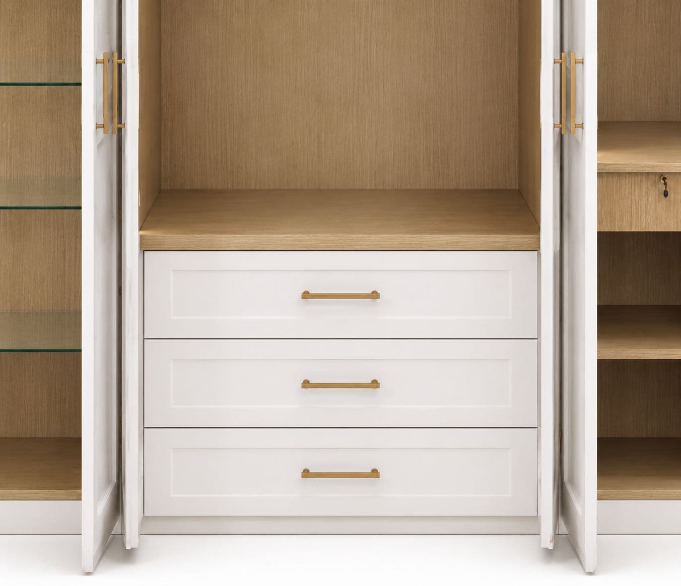 Image 11 for 45006 Bedroom Set Size 72x78 With Hydraulic Storage 2 Bed Side Table + 6 Door Wardrobe (BTM)(WF OTD)