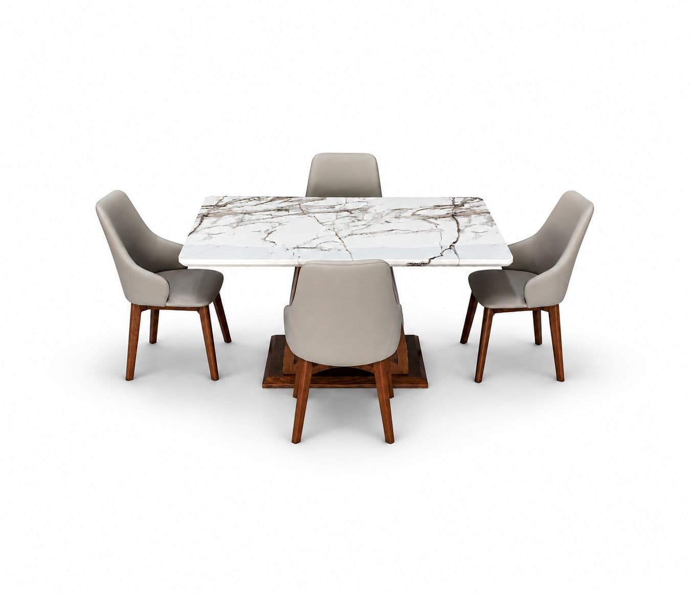 Image 2 for Imported Dining Set- 1+4 Seater 189-8894 Chair D302