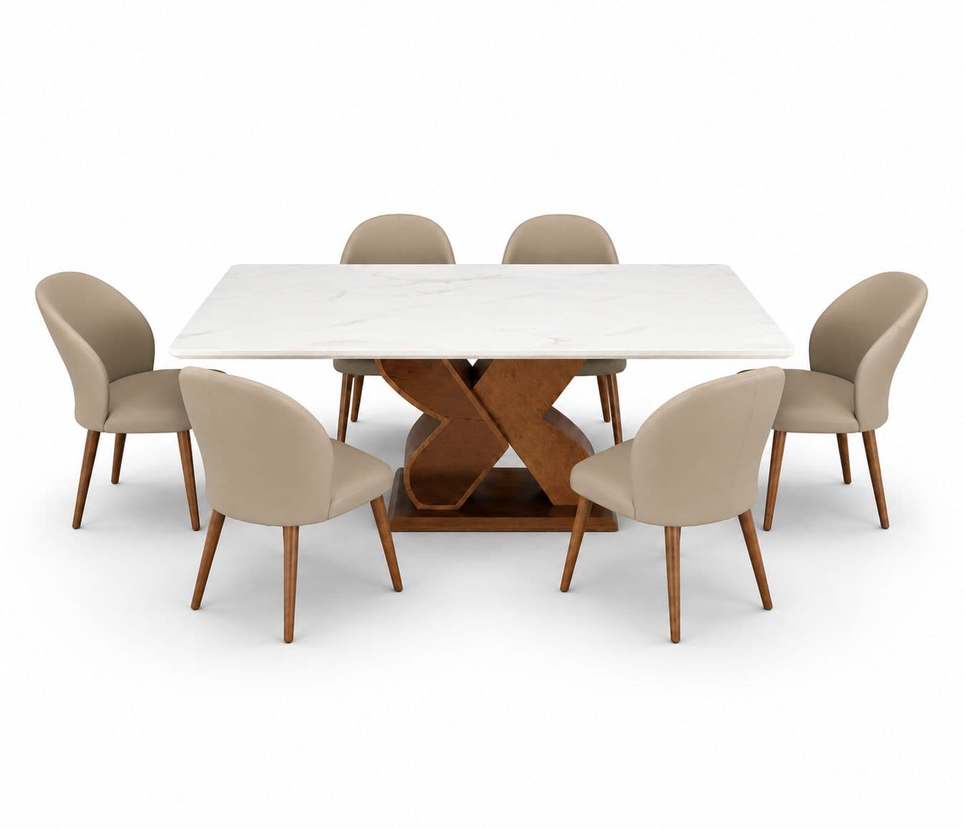 Image 2 for Imported Dining Set-188/3910-1 Chair 809