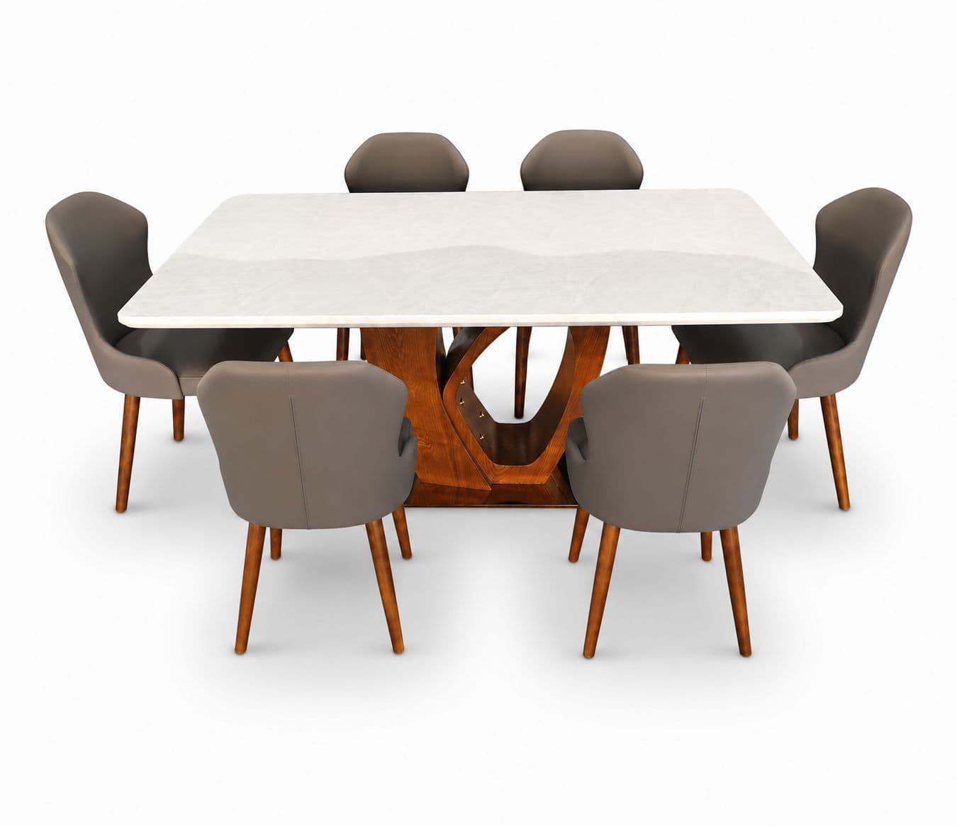 Image 2 for Imported Dining Set-183/925-6 Chair 2306 (BTM)(BWD)