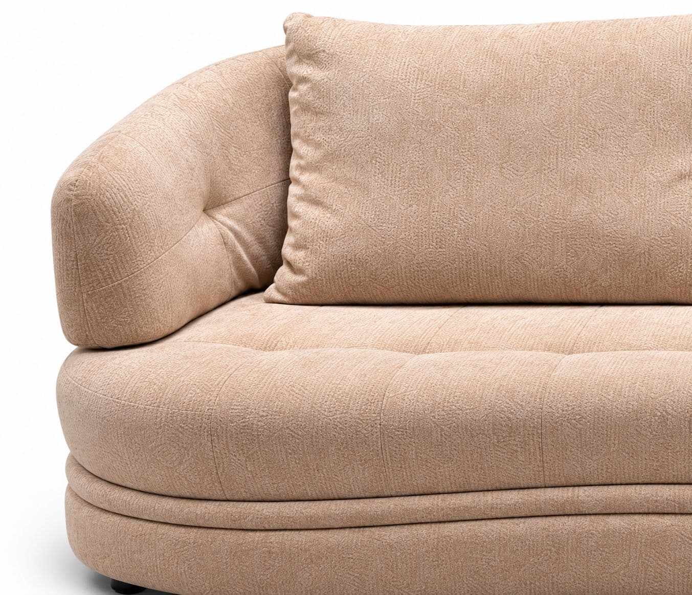 Image 5 for Moon Sofa 3+2 Seater Solid Pine Wood Premium Fabric (WF)