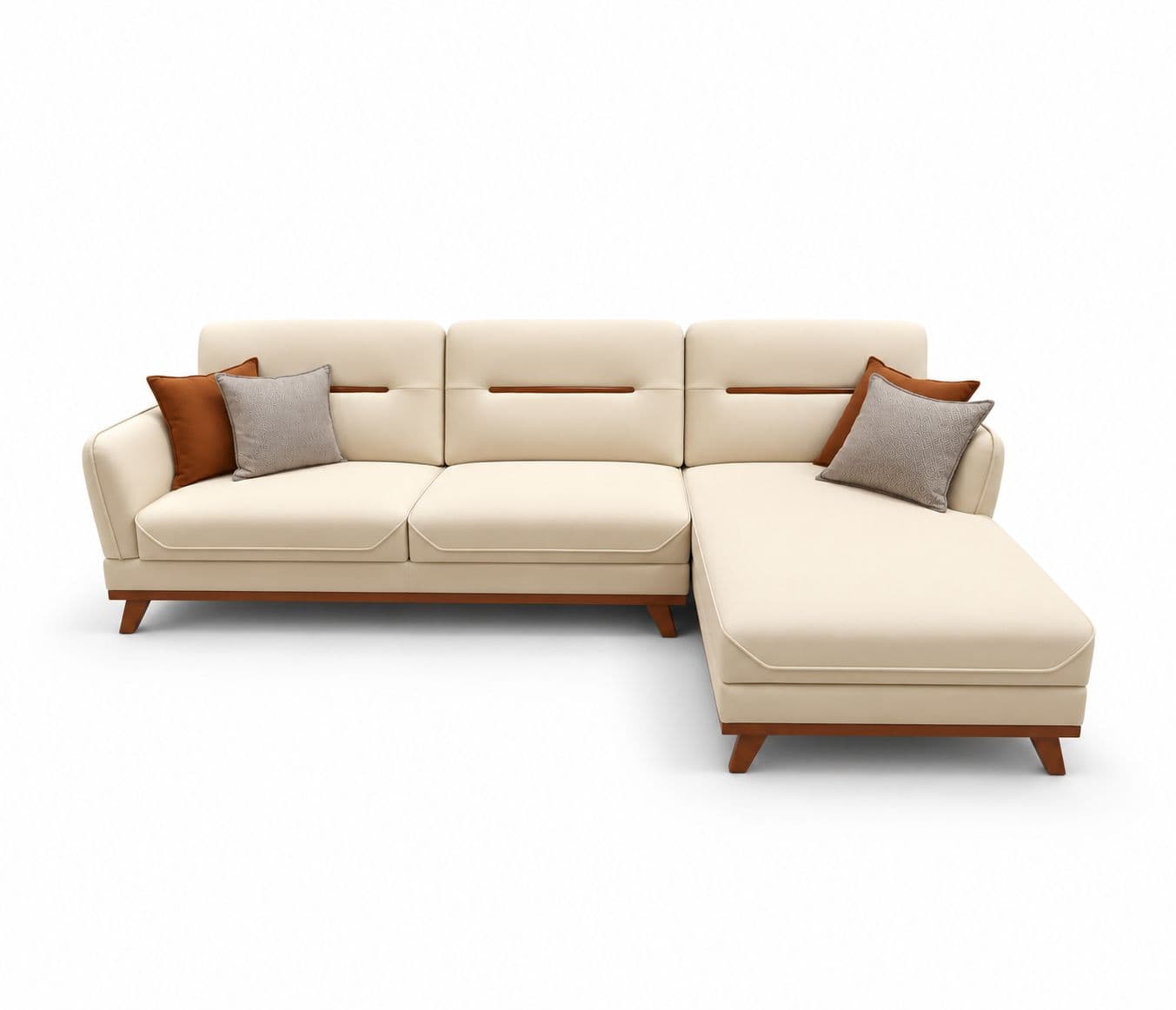 Image 5 for Boxter Sofa 3+L Seater Velvet Suede Fabric (HYD OTD)