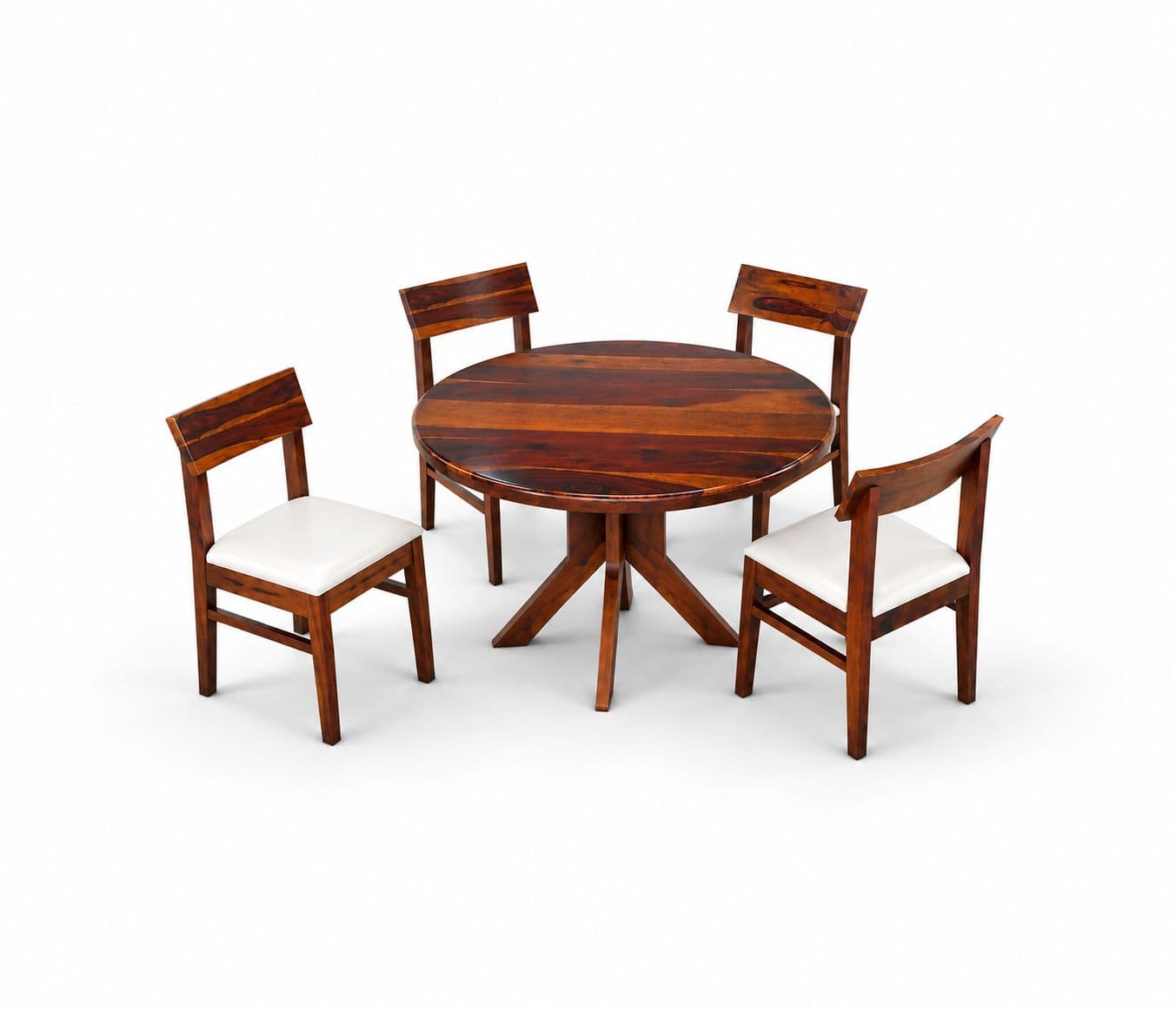 Image 4 for Drew Dining Set 1+4 Seater (WH)