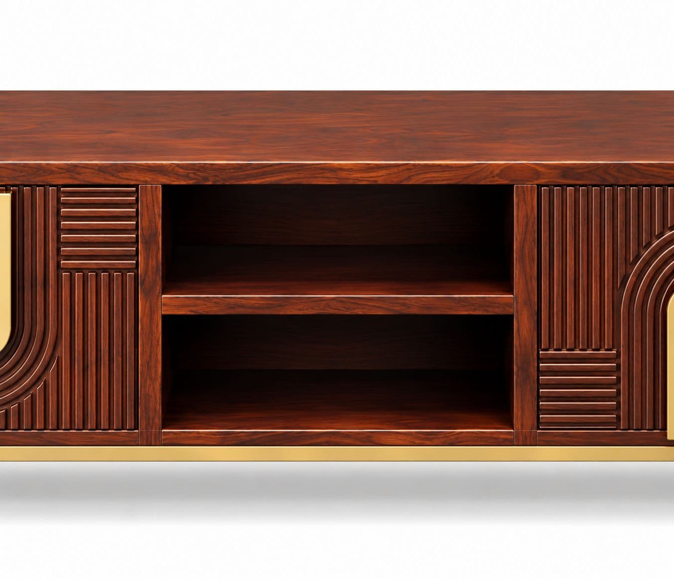 Image 5 for Fluted TV Unit Size 69"x16"x21"H (BSK OTD)