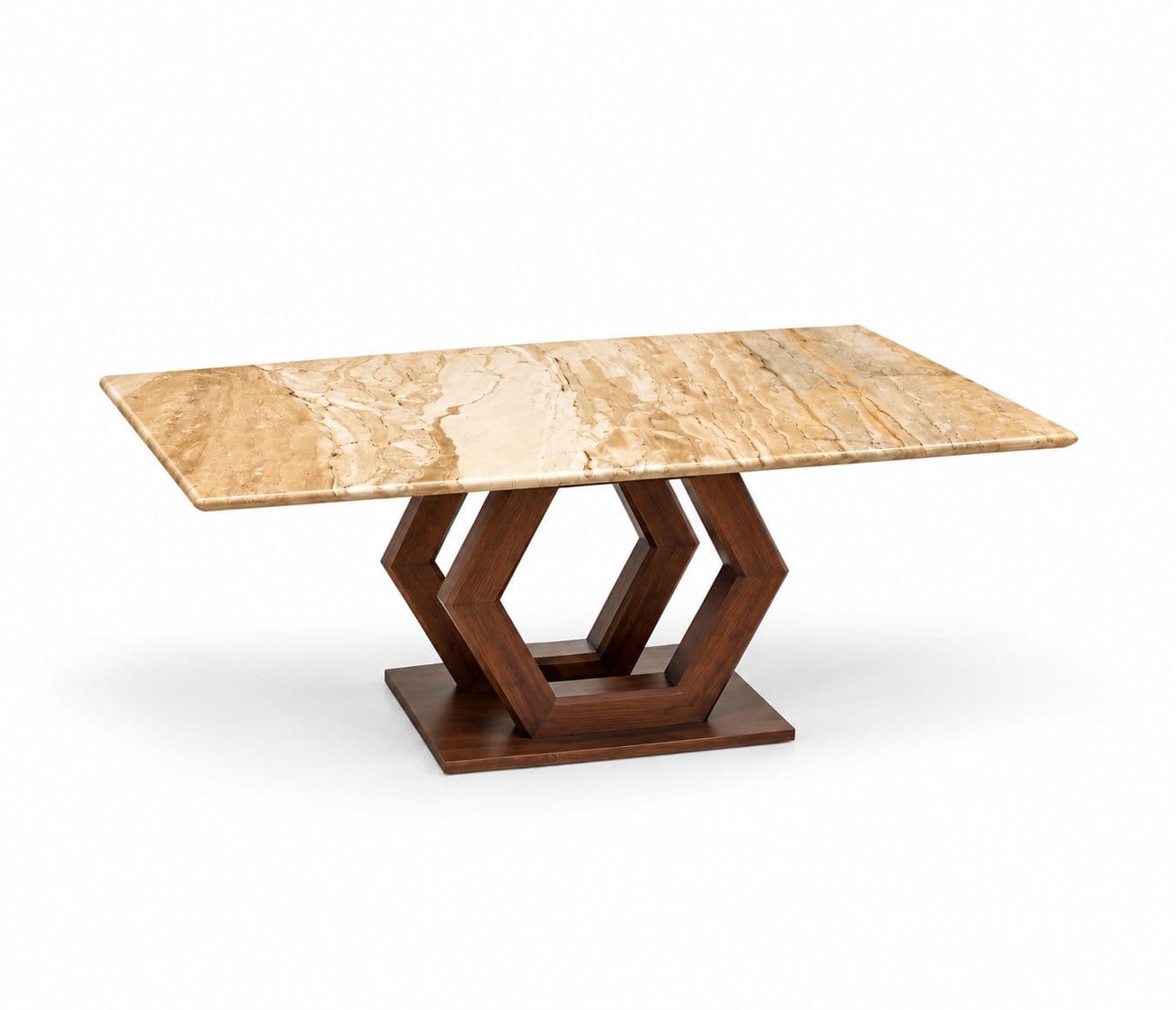 Image 14 for DC364/Dining Set 1+6 Seater DT Axon Dyna Marble Top Base And Chair Solid Ash Wood Leatherette (KORA OTD)