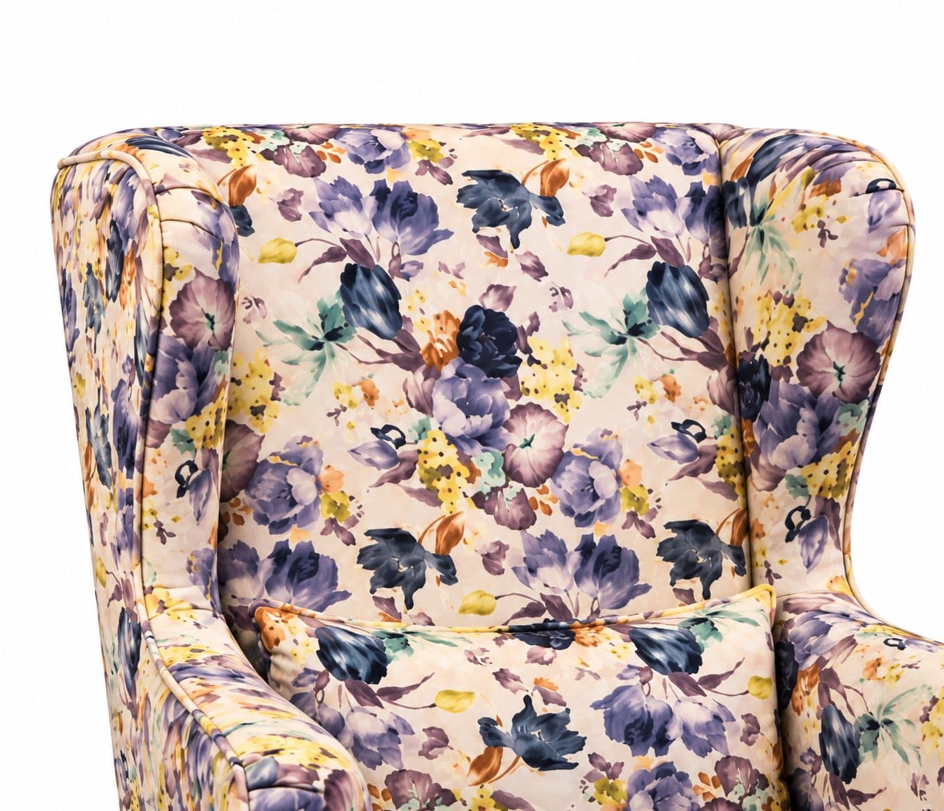 Image 3 for Verda Wing Chair With Fabric Single Seater (BTM OTD)